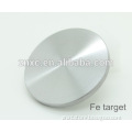 High purity Iron sputtering target 99.99%